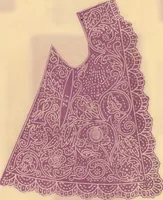 An illustration from Illustrated book of patterns for lace making (1878)