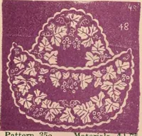 Picture 37 of 51 from Illustrated book of patterns for lace making (1878), leaf 11