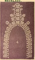 Picture 8 of 51 from Illustrated book of patterns for lace making (1878), leaf 6