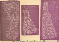 An illustration from Illustrated book of patterns for lace making (1878)