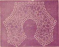 Picture 23 of 51 from Illustrated book of patterns for lace making (1878), leaf 9