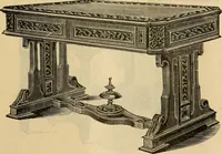An illustration from Illustrated catalogue of office and library furniture. (1885)