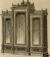 An illustration from Illustrated catalogue of office and library furniture. (1885)