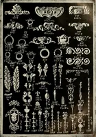 An illustration from Illustrated catalogue of period ornaments cast in composition and wood fibre for woodwork-furniture (1900)