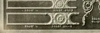An illustration from Illustrated catalogue of period ornaments cast in composition and wood fibre for woodwork-furniture (1900)
