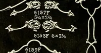 An illustration from Illustrated catalogue of period ornaments cast in composition and wood fibre for woodwork-furniture (1900)