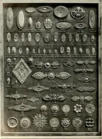 An illustration from Illustrated catalogue of period ornaments cast in composition and wood fibre for woodwork-furniture (1900)