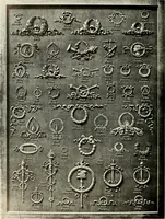 Picture 74 of 177 from Illustrated catalogue of period ornaments cast in composition and wood fibre for woodwork-furniture (1900), leaf 199