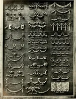 An illustration from Illustrated catalogue of period ornaments cast in composition and wood fibre for woodwork-furniture (1900)