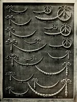 An illustration from Illustrated catalogue of period ornaments cast in composition and wood fibre for woodwork-furniture (1900)