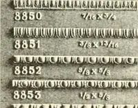 An illustration from Illustrated catalogue of period ornaments cast in composition and wood fibre for woodwork-furniture (1900)