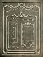 An illustration from Illustrated catalogue of period ornaments cast in composition and wood fibre for woodwork-furniture (1900)