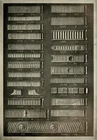 An illustration from Illustrated catalogue of period ornaments cast in composition and wood fibre for woodwork-furniture (1900)