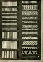 An illustration from Illustrated catalogue of period ornaments cast in composition and wood fibre for woodwork-furniture (1900)