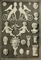 An illustration from Illustrated catalogue of period ornaments cast in composition and wood fibre for woodwork-furniture (1900)