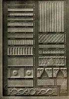 An illustration from Illustrated catalogue of period ornaments cast in composition and wood fibre for woodwork-furniture (1900)