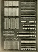 An illustration from Illustrated catalogue of period ornaments cast in composition and wood fibre for woodwork-furniture (1900)