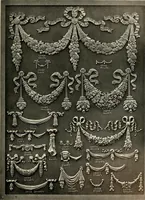 An illustration from Illustrated catalogue of period ornaments cast in composition and wood fibre for woodwork-furniture (1900)