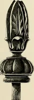 An illustration from Illustrated catalogue of period ornaments cast in composition and wood fibre for woodwork-furniture (1900)