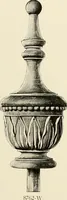 An illustration from Illustrated catalogue of period ornaments cast in composition and wood fibre for woodwork-furniture (1900)