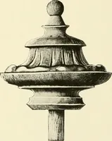 An illustration from Illustrated catalogue of period ornaments cast in composition and wood fibre for woodwork-furniture (1900)