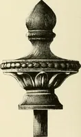 An illustration from Illustrated catalogue of period ornaments cast in composition and wood fibre for woodwork-furniture (1900)