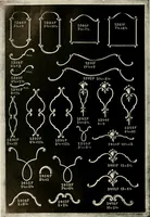 An illustration from Illustrated catalogue of period ornaments cast in composition and wood fibre for woodwork-furniture (1900)