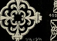 An illustration from Illustrated catalogue of period ornaments cast in composition and wood fibre for woodwork-furniture (1900)