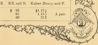 An illustration from Illustrated catalogue and price list. (1897)