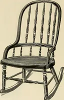 An illustration from Illustrated catalogue of the Sheboygan Chair Company. (1889)