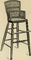 An illustration from Illustrated catalogue of the Sheboygan Chair Company. (1889)