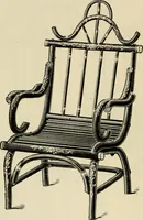 An illustration from Illustrated catalogue of the Sheboygan Chair Company. (1889)