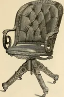 An illustration from Illustrated catalogue of the Sheboygan Chair Company. (1889)