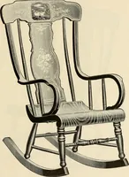 An illustration from Illustrated catalogue of the Sheboygan Chair Company. (1889)
