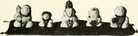 An illustration from Illustrated catalogue of a remarkable collection of ancient oriental imperial treasures of rare artistic distinction, recently procured in China and Japan, to be sold at unrestricted public sale by direction of the well-known firm of Messrs. Yamanaka & Co. .. (1916)