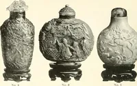 An illustration from Illustrated catalogue of a remarkable collection of ancient oriental imperial treasures of rare artistic distinction, recently procured in China and Japan, to be sold at unrestricted public sale by direction of the well-known firm of Messrs. Yamanaka & Co. .. (1916)