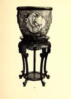 An illustration from Illustrated catalogue of a remarkable collection of early Chinese pottery porcelains and bronzes of the Han, T'Ang, Sung, Yuan and Ming dynasties including many mortuary objects which rank in archaeological importance with the specimens found in Egyptian tombs, and other rare objects which are of uncommon interest to connoisseurs, amateurs and art institutions (1912)