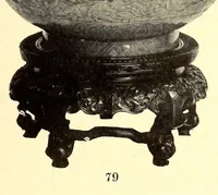 An illustration from Illustrated catalogue of a remarkable collection of early Chinese pottery porcelains and bronzes of the Han, T'Ang, Sung, Yuan and Ming dynasties including many mortuary objects which rank in archaeological importance with the specimens found in Egyptian tombs, and other rare objects which are of uncommon interest to connoisseurs, amateurs and art institutions (1912)