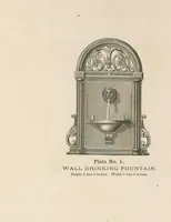 An illustration from Illustrated catalogue of statuary, fountains, vases, settees, etc., for parks, gardens and conservatories, manufactured by the J.L. Mott Iron Works . (1875)