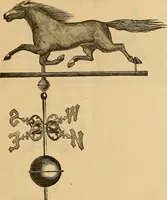 Picture 20 of 141 from Illustrated catalogue and price list of copper weather vanes, bannerets and finials / manufactured by A.B. & W.T. Westervelt. (1883), leaf 20