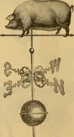 Picture 30 of 141 from Illustrated catalogue and price list of copper weather vanes, bannerets and finials / manufactured by A.B. & W.T. Westervelt. (1883), leaf 25