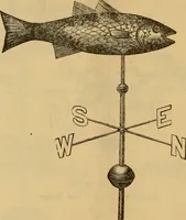 An illustration from Illustrated catalogue and price list of copper weather vanes, bannerets and finials / manufactured by A.B. & W.T. Westervelt. (1883)