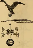 Picture 54 of 141 from Illustrated catalogue and price list of copper weather vanes, bannerets and finials / manufactured by A.B. & W.T. Westervelt. (1883), leaf 39