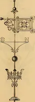 Picture 89 of 141 from Illustrated catalogue and price list of copper weather vanes, bannerets and finials / manufactured by A.B. & W.T. Westervelt. (1883), leaf 66
