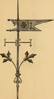 Picture 93 of 141 from Illustrated catalogue and price list of copper weather vanes, bannerets and finials / manufactured by A.B. & W.T. Westervelt. (1883), leaf 70