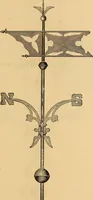Picture 99 of 141 from Illustrated catalogue and price list of copper weather vanes, bannerets and finials / manufactured by A.B. & W.T. Westervelt. (1883), leaf 76