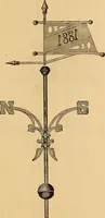 Picture 103 of 141 from Illustrated catalogue and price list of copper weather vanes, bannerets and finials / manufactured by A.B. & W.T. Westervelt. (1883), leaf 80