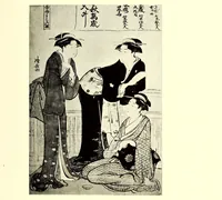 Picture 8 of 17 from Illustrated Catalogue of an Exceptionally Important Collection of Rare and Valuable Japanese Color Prints together with a Few Paintings of the Ukioye School : the Property of Arthur Davison Ficke, Author of "Chats on Japanese Prints", "Twelve Japanese Painters", etc, etc (1920), leaf 145