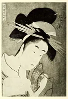Picture 11 of 17 from Illustrated Catalogue of an Exceptionally Important Collection of Rare and Valuable Japanese Color Prints together with a Few Paintings of the Ukioye School : the Property of Arthur Davison Ficke, Author of "Chats on Japanese Prints", "Twelve Japanese Painters", etc, etc (1920), leaf 196