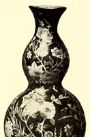An illustration from Illustrated catalogue of the important collection of antique Chinese porcelains, Sung and Ming potteries, ancient stone sculptures carved jades and other hard stones snuf bottles, Mandarin necklaces, bronzes, enamels, palace furniture and wall panels and a number of rare and fine ancient Chinese paintings of the Sung and Ming periods (1917)